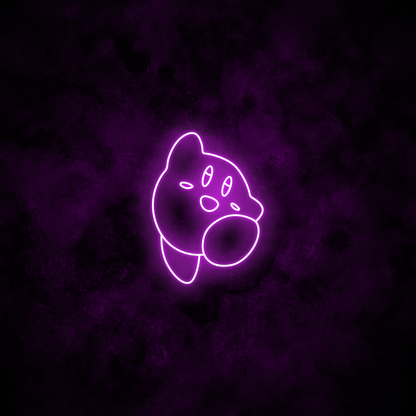 "Kirby" Neon Sign