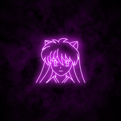 "Inuyasha" Neon Sign