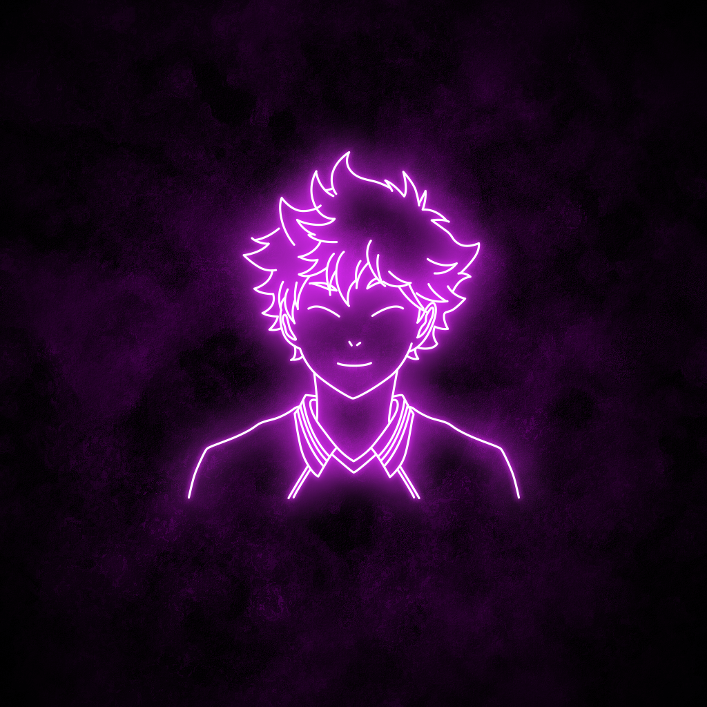 "Shoyo Hinata" Neon Sign
