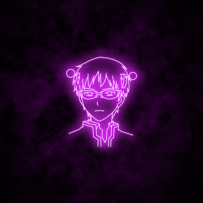 "Saiki K" Neon Sign
