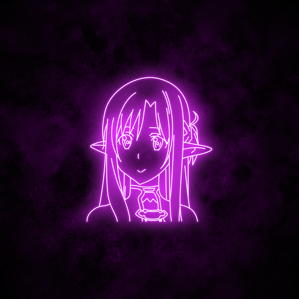 "Asuna" Neon Sign
