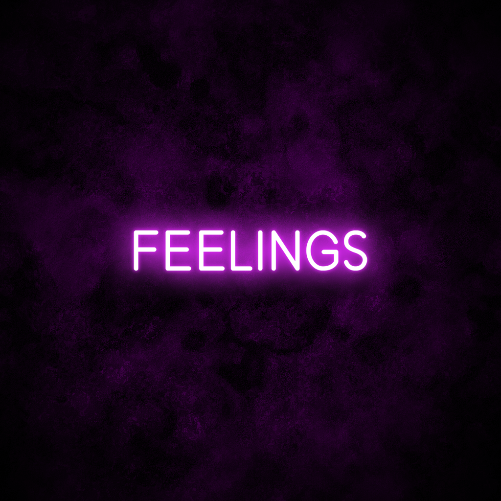 "FEELINGS" Neon Sign