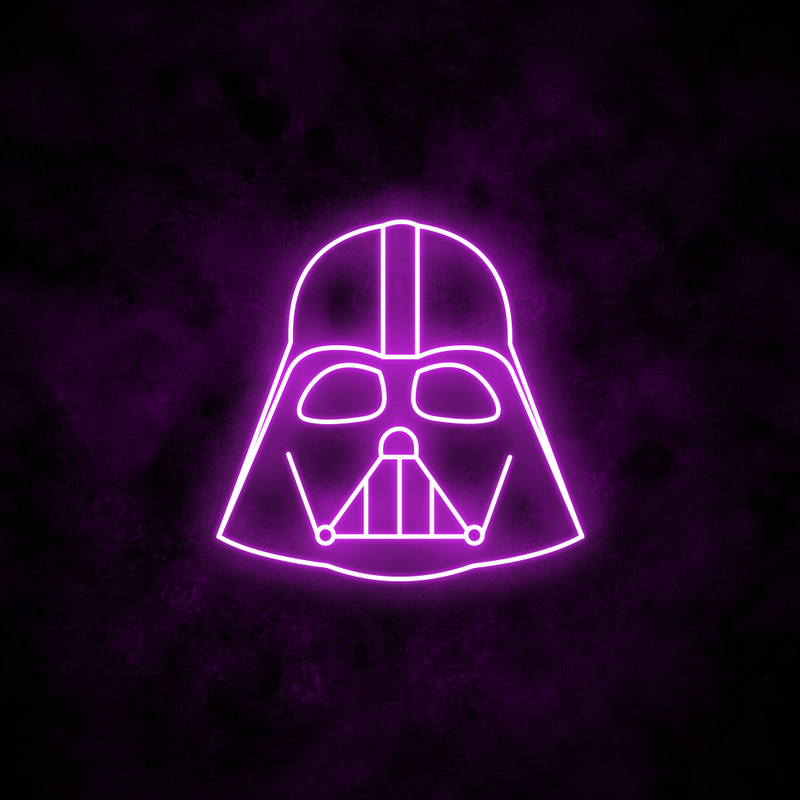 "Darth Vader" Neon Sign