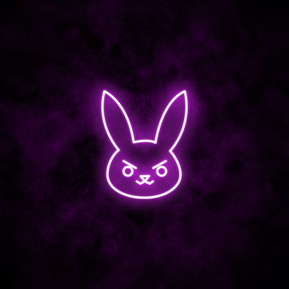 "D.Va Bunny" Neon Sign