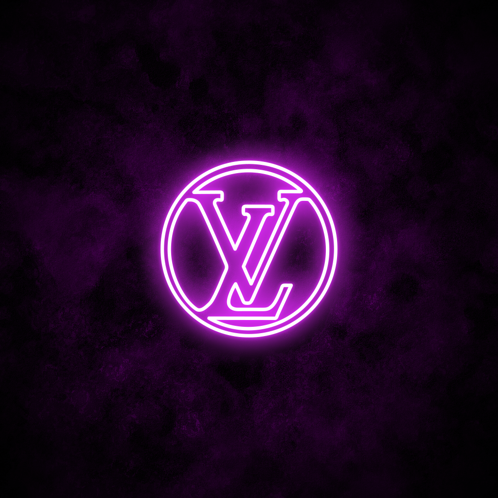 "Louis Vuitton" Neon Sign