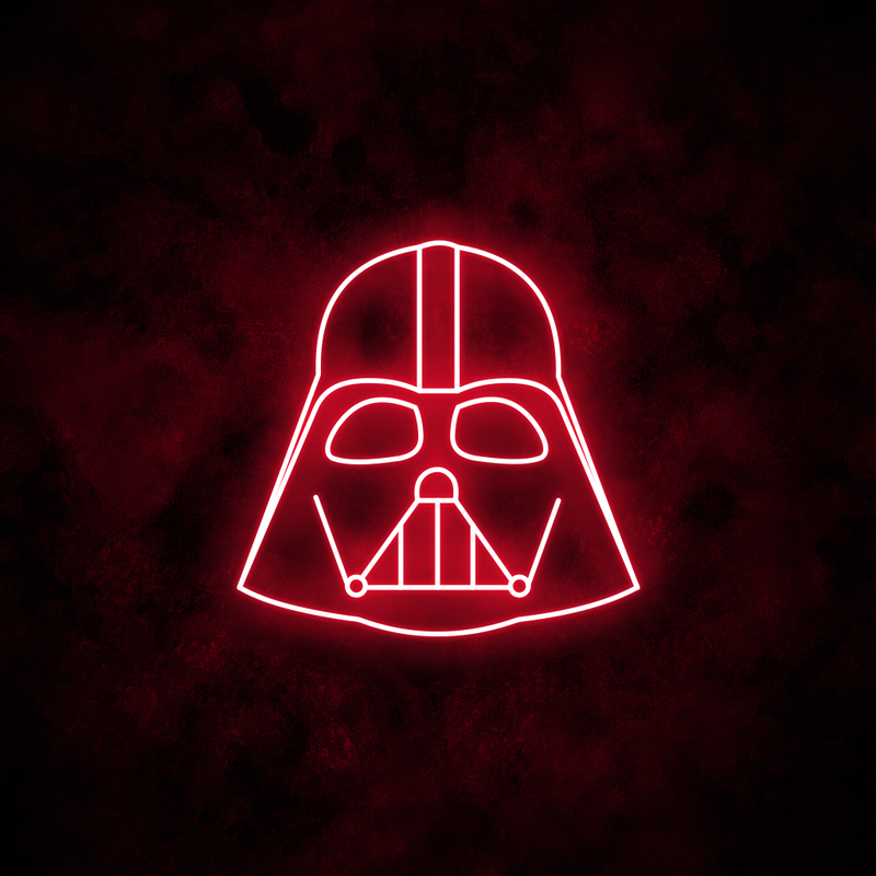 "Darth Vader" Neon Sign