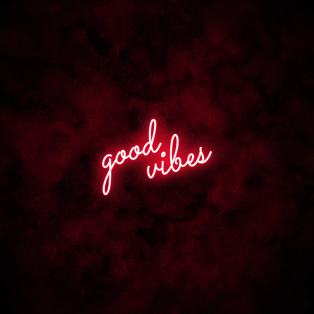 "Good Vibes" Neon Sign