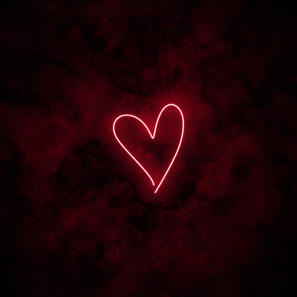 "Heart" Neon Sign