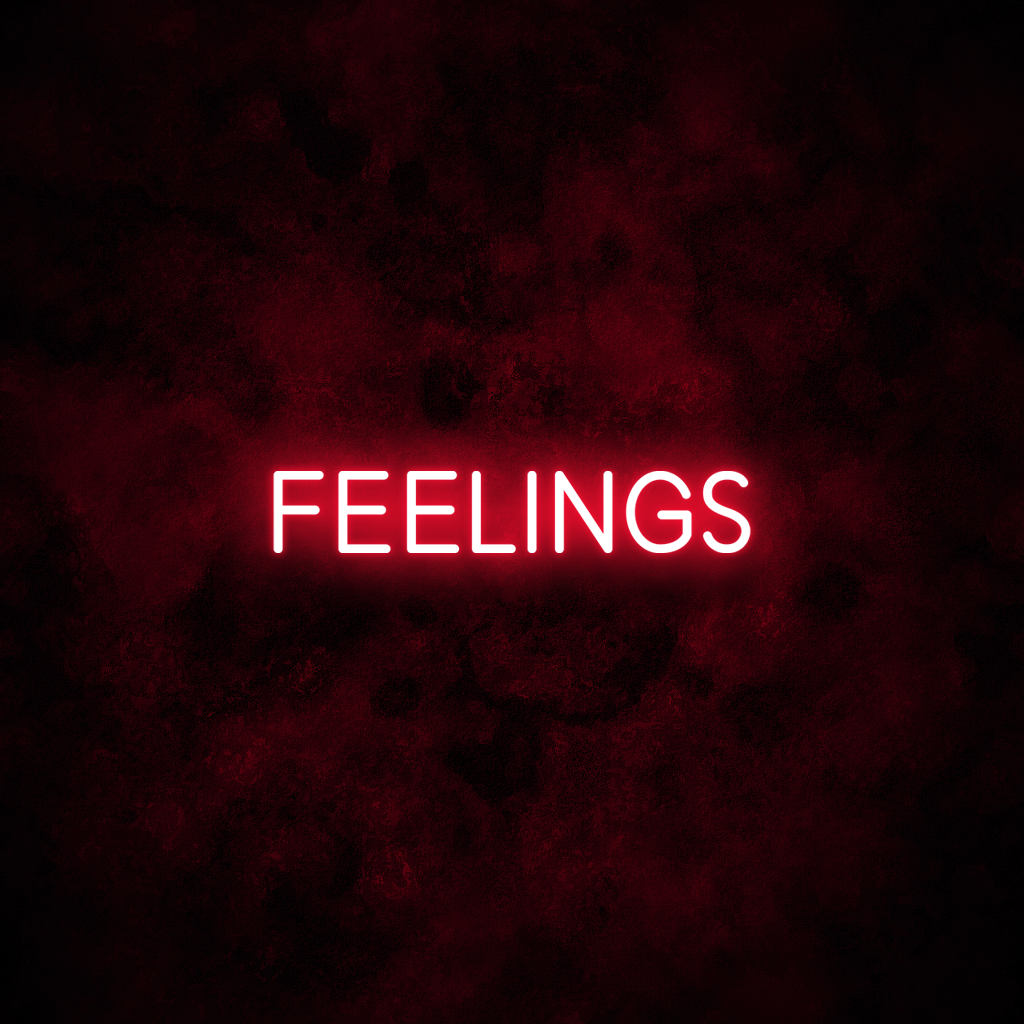 "FEELINGS" Neon Sign