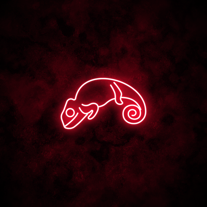 "Chameleon" Neon Sign