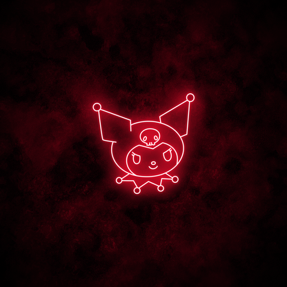 "Kuromi" Neon Sign