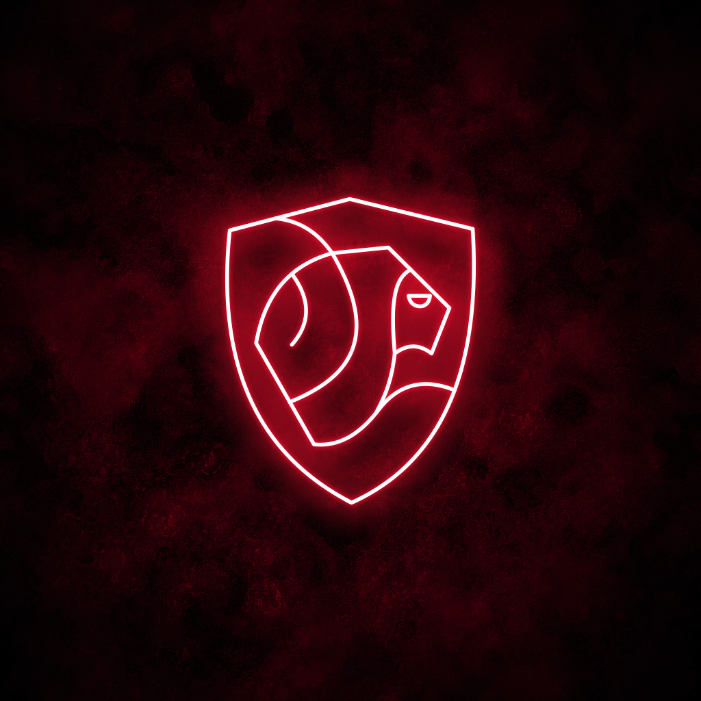 "Gryffindor House" Neon Sign