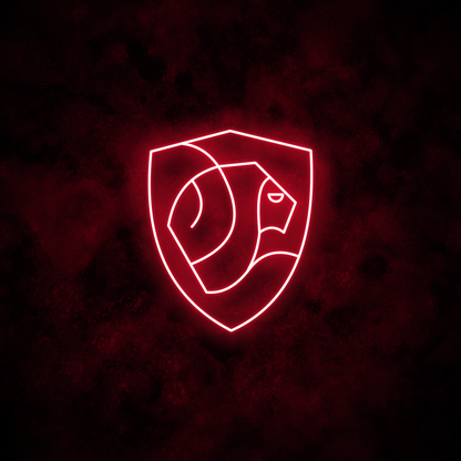 "Gryffindor House" Neon Sign