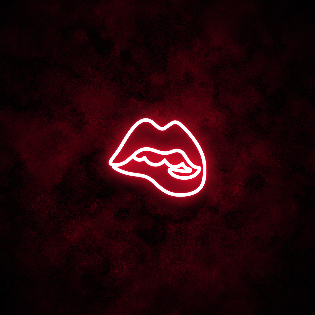 "Lips" Neon Sign