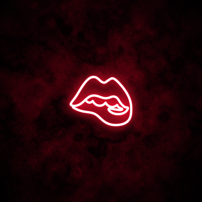"Lips" Neon Sign