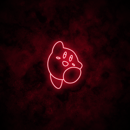 "Kirby" Neon Sign