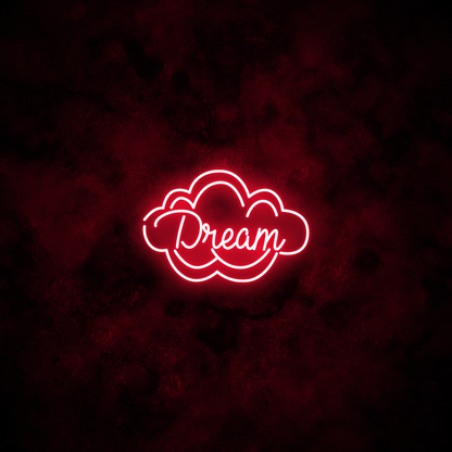 "Dream Cloud" Neon Sign