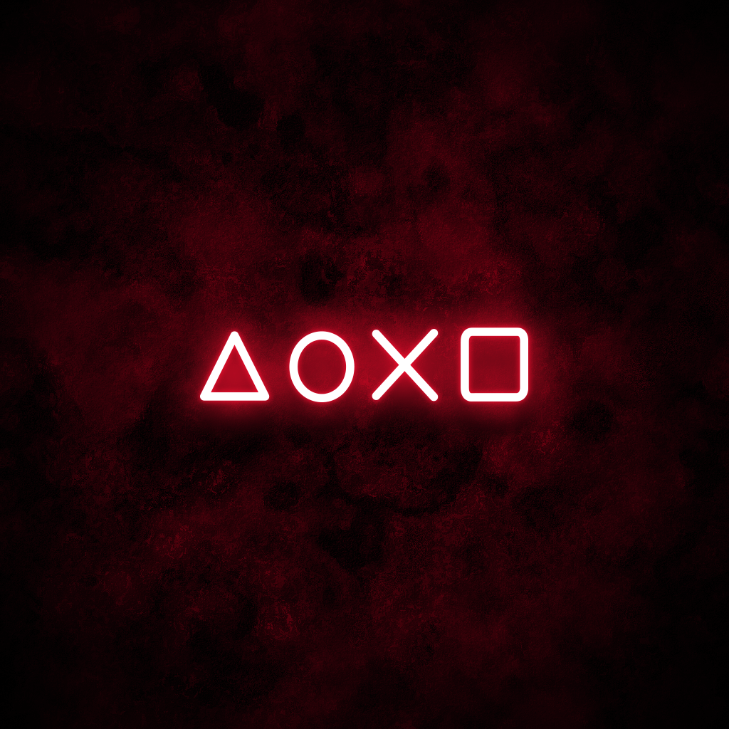 "Playstation" Neon Sign