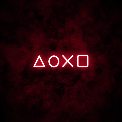 "Playstation" Neon Sign