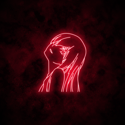 "Anime Girl" Neon Sign