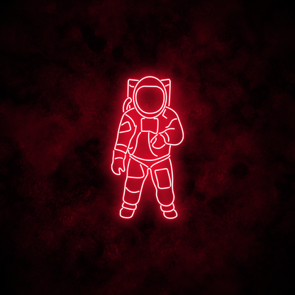 "Astronaut" Neon Sign