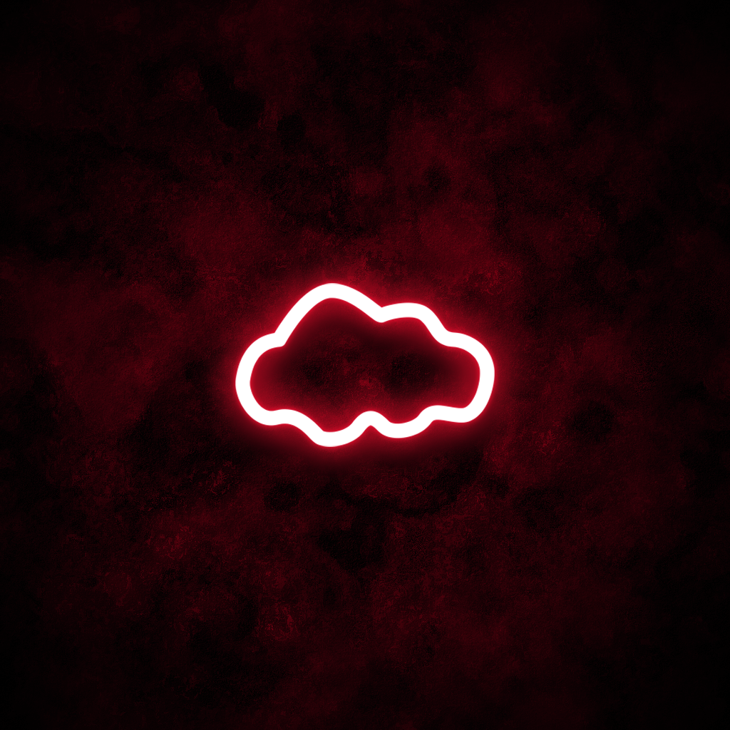 "Cloud" Neon Sign