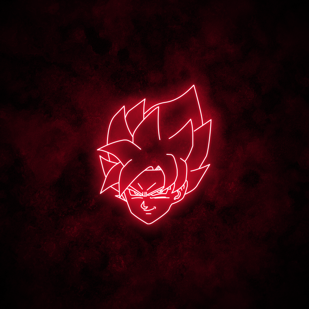 "Goku" Neon Sign