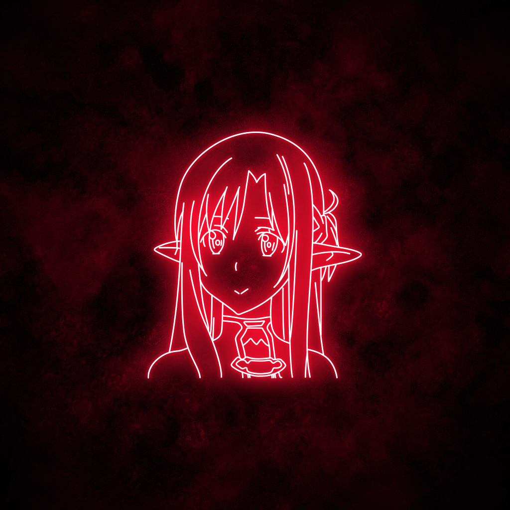 "Asuna" Neon Sign