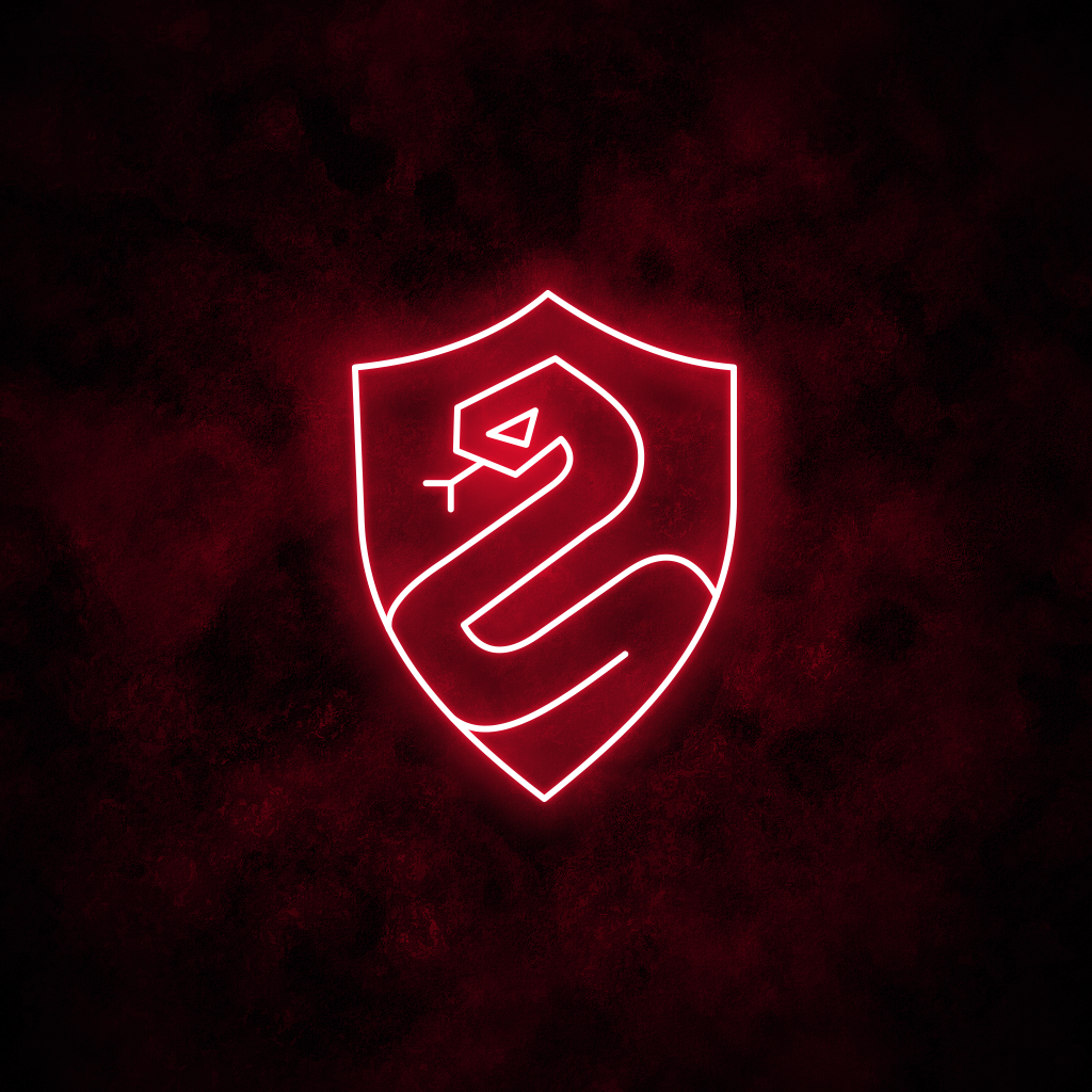 "Slytherin House" Neon Sign