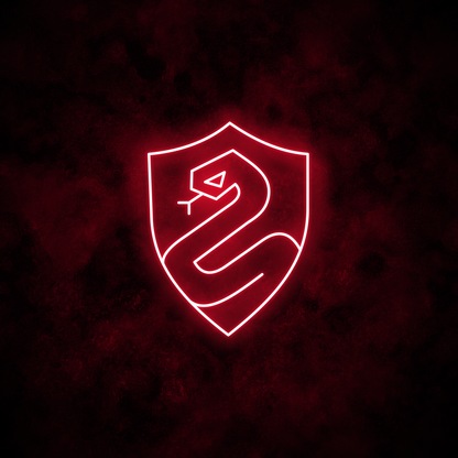 "Slytherin House" Neon Sign