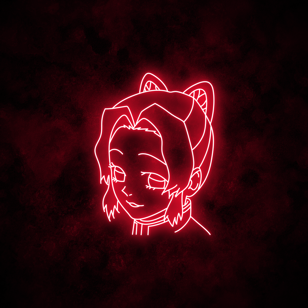 "Shinobu Kocho" Neon Sign