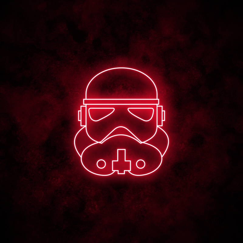 "Stormtrooper" Neon Sign