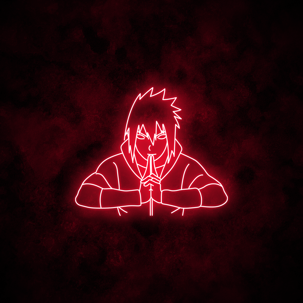 "Sasuke" Neon Sign