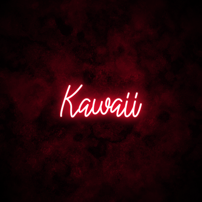 "Kawaii" Neon Sign