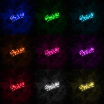 "Stay Wild" Neon Sign