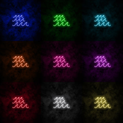 "Wave" Neon Sign