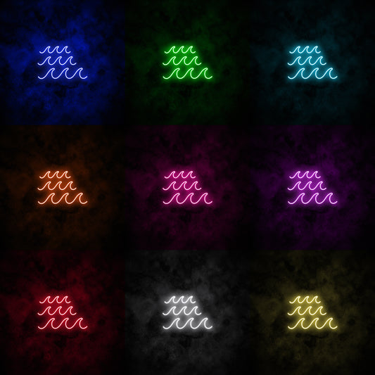 "Wave" Neon Sign