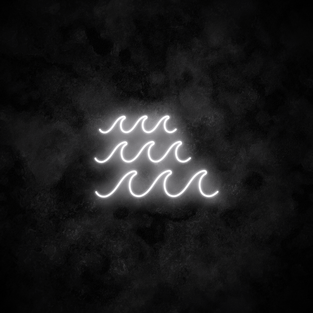 "Wave" Neon Sign