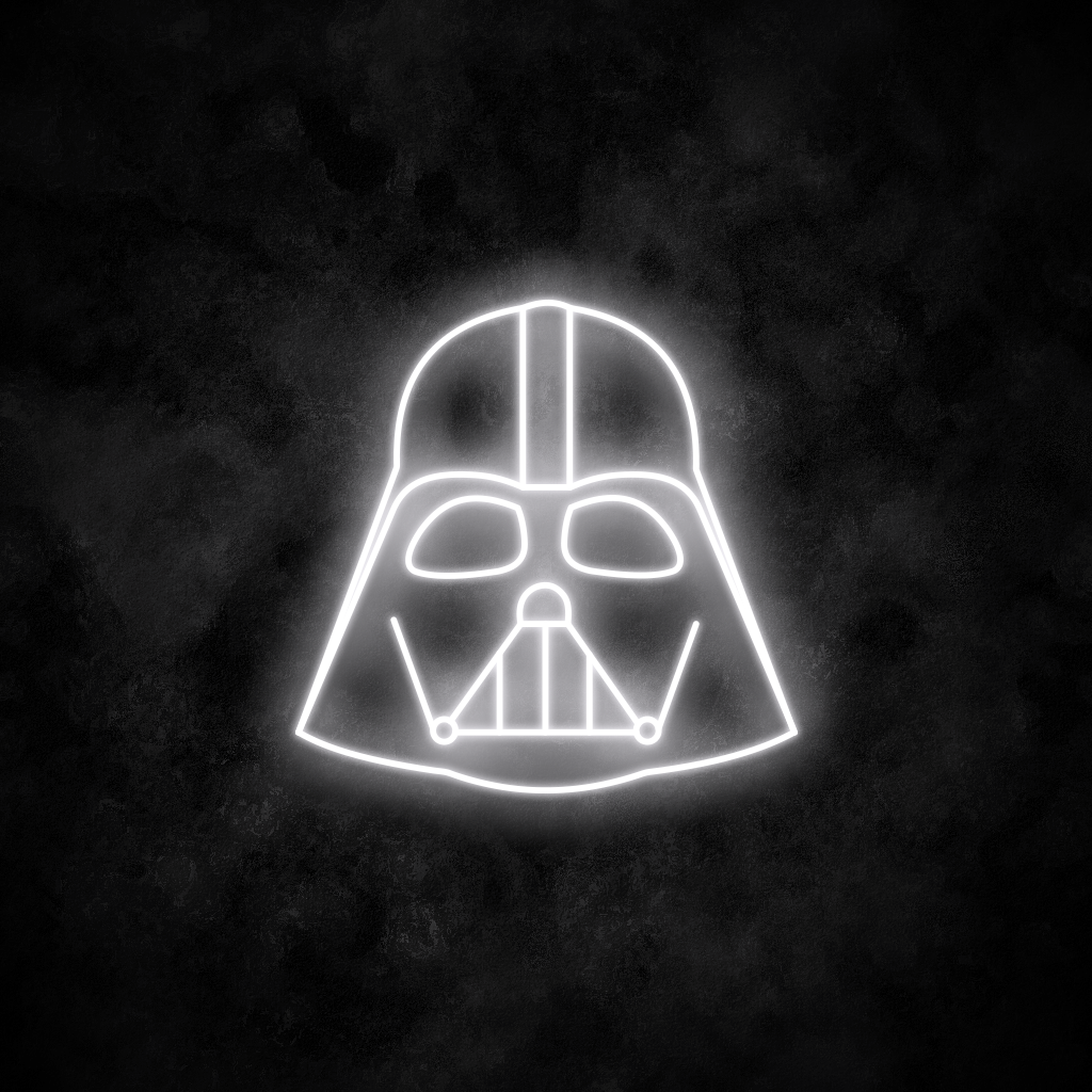 "Darth Vader" Neon Sign