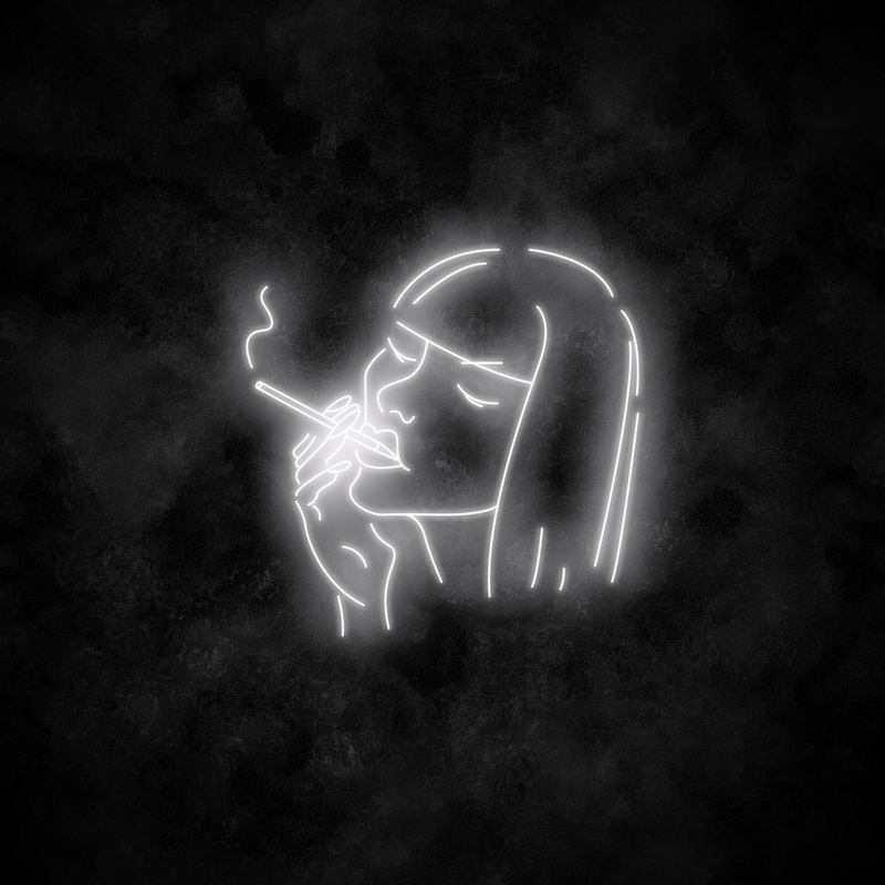 "Smoking" Neon Sign