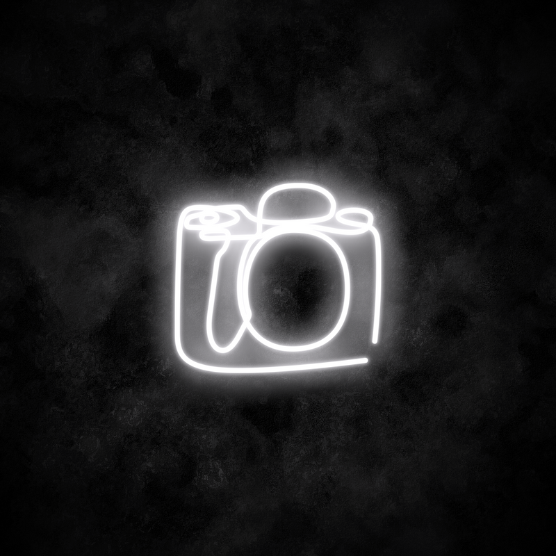 "Camera" Neon Sign
