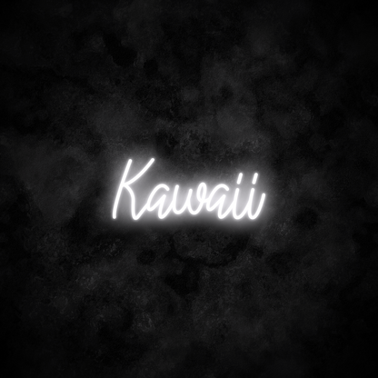 "Kawaii" Neon Sign