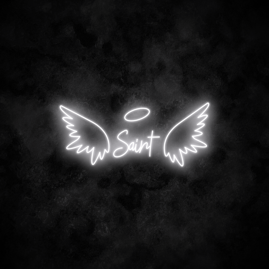 "Saint" Neon Sign