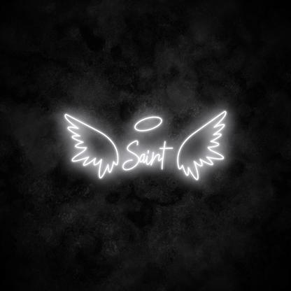 "Saint" Neon Sign