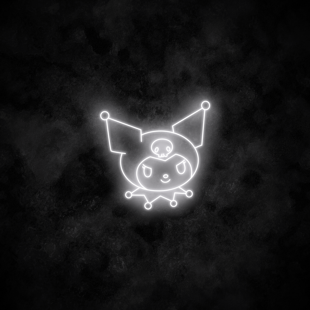 "Kuromi" Neon Sign