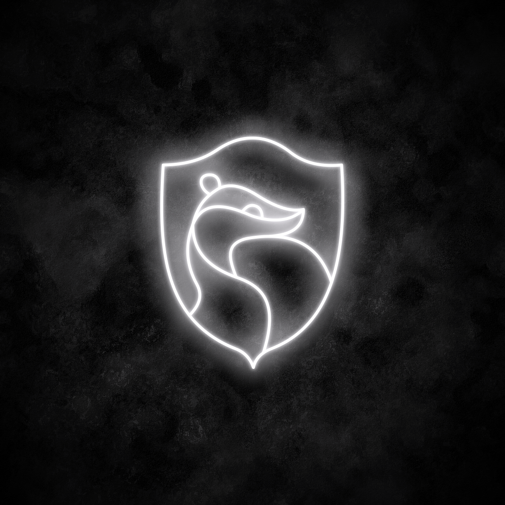 "Hufflepuff House" Neon Sign