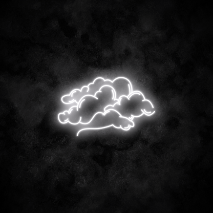 "Clouds" Neon Sign