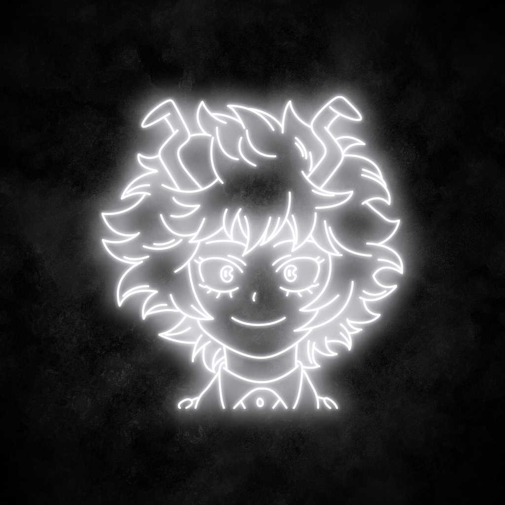 "Mina Ashido" Neon Sign