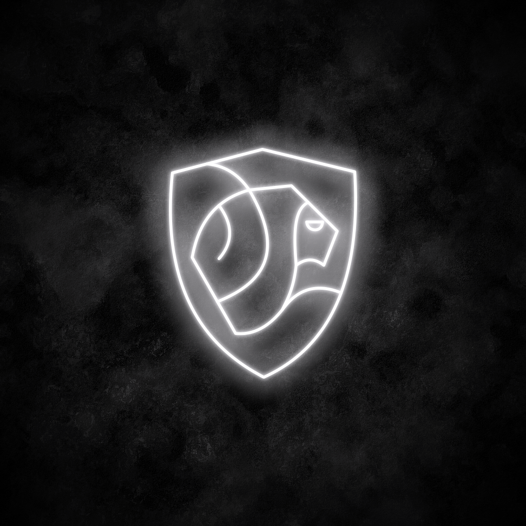 "Gryffindor House" Neon Sign