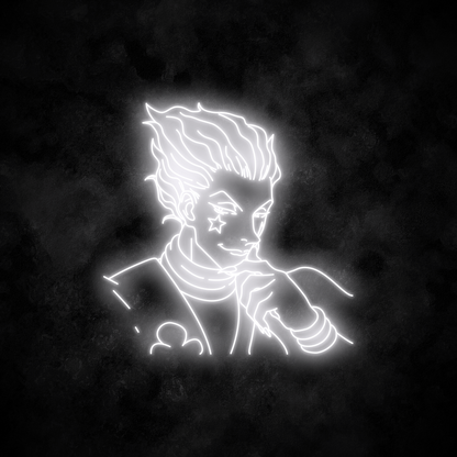 "Hisoka" Neon Sign
